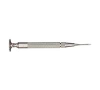 Starrett 555B Stainless Steel Jewellers Complete Screwdriver, .055" Head, 33/4" Length, 7/8" Blade Length