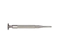 Starrett 555F Stainless Steel Jewelers Complete Screwdriver, #0 Head, 33/4" Length, 7/8" Blade Length