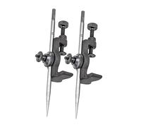Starrett 59A 2 Trammel Heads With 2 Small Divider Points For No. 59 Series Trammel, 6" Point Sizes