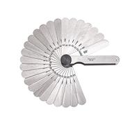 Starrett Feeler Gauge 66 - 26-Piece Set, 0.0015–0.025in, 3-1/32in Straight Leaves