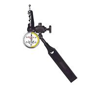 Starrett 711FSAZ Last Word Dial Test Indicator with Attachments, White Dial, 0-15-0 Reading, 0-0.03" Range, 0.001" Graduation, +/-0.001" Accuracy