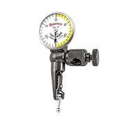 Starrett 711FSZ Last Word Dial Test Indicator with Body Clamp Only, White Dial, 0-15-0 Reading, 0-0.03" Range, 0.001" Graduation, +/-0.001" Accuracy