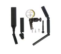 Starrett 711GCSZ Last Word Dial Test Indicator with Attachments, White Dial, 0-15-0 Reading, 0-0.03" Range, 0.001" Graduation, +/-0.001" Accuracy