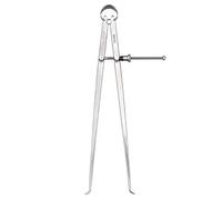 Starrett 73B-12 Spring Nut Inside Spring Callipers, Steel, 0"/0 mm - 6"/150 mm Range