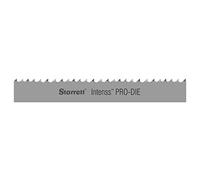 Starrett - 99190-05-04-1/2 Intenss Pro-Die Band Saw Blade, Bimetal, Intenss Tooth, Wavy Set, Neutral Rake, 64.5" Length, 1/2" Width, 0.020" Thick, 14-18 TPI