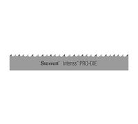 Starrett - 99190-07-06 Intenss Pro-Die Band Saw Blade, Bimetal, Intenss Tooth, Wavy Set, Neutral Rake, 90" Length, 1/2" Width, 0.020" Thick, 14-18 TPI
