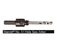 Starrett A1 Arbor for 14-30mm Hole Saws - Quick-Change Mandrel
