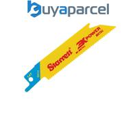 Starrett B414-5 Bi-Metal Reciprocating Blade, Metal Straight 100mm 14 TPI Pack 5