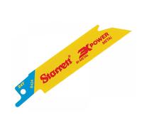 Starrett Reciprocating Saw Blade B424-5 – Bi-Metal, 100mm (4") for Metal Cutting – Pack of 5