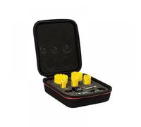Starrett Holesaw Kit KDC05021 - 7-Piece Deep Cut Bi-Metal Electricians Hole Saw Set