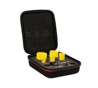 Starrett Holesaw Kit KDC05021 - 7-Piece Deep Cut Bi-Metal Electricians Hole Saw Set