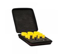 Starrett KDC10021 HSAW KIT ELEC Deluxe Electricians Hole Saw Kit (12-Piece)