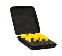 Starrett Bf7009 Kdc10021 Deep Cut Bi-Metal Deluxe Electrician's Holesaw Kit, 12 Piece Strkdc10021