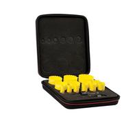 Starrett Bf7024 Kdc13021 Deep Cut Bi-Metal Universal Holesaw Kit, 15 Piece Strkdc13021