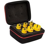 Starrett Cordless Smooth Cut Bi-Metal Holesaw Kit, 6 Piece KCS06001