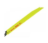 Starrett Wood Cutting Reciprocating Saw Blade - 5 Pieces BT123-5 Bi-Metal 300 mm/12" Inch 3 TPI Unified Shank - Compatible with Bosch Dewalt Makita & Many Others