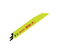 Starrett Bi-Metal Reciprocating Saw Blade - 5 Pieces BTR8610-5 King-Cut 200 mm/8" Inch 6-10TPI Unified Shank Heavy Duty Cutting - Compatible with Bosch Dewalt Makita & Many Others