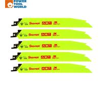 Starrett BTR91014-5 Bi-Metal King Cut Reciprocating Saw Blade 228mm 10-14 TPI...