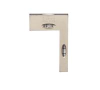 Starrett Cross Test Level and Plumb Cast Iron Satin Nickel Finish Precision Tool for Machinery Setup 3x0.5x0.5 Inches 24-30 Minutes Accuracy - 13