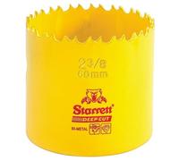 Starrett DCH0238 Bi Metal Deep Cut Hole Saw, 60mm