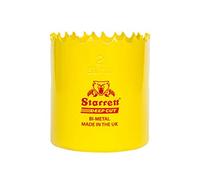Starrett Deep Cut Hole Saw - DCH0118 Heavy Duty Bi-Metal with Extra Cobalt HSS Teeth - For Metals Wood Cast Iron Fibreglass Plastic Materials - 29mm