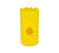 Starrett Deep Cut Hole Saw - DCH0156 Heavy Duty Bi-Metal with Extra Cobalt HSS Teeth - For Metals Wood Cast Iron Fibreglass Plastic Materials - 33mm