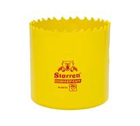 Starrett Deep Cut Hole Saw - DCH0214 Heavy Duty Bi-Metal with Extra Cobalt HSS Teeth - For Metals Wood Cast Iron Fibreglass Plastic Materials - 57mm