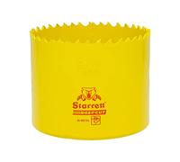 Starrett Deep Cut Hole Saw - DCH0234 Heavy Duty Bi-Metal with Extra Cobalt HSS Teeth - For Metals Wood Cast Iron Fibreglass Plastic Materials - 70mm