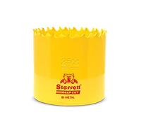 Starrett Deep Cut Hole Saw - DCH0256 Heavy Duty Bi-Metal with Extra Cobalt HSS Teeth - For Metals Wood Cast Iron Fibreglass Plastic Materials - 59mm