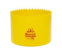 Starrett Deep Cut Hole Saw - DCH0314 Heavy Duty Bi-Metal with Extra Cobalt HSS Teeth - For Metals Wood Cast Iron Fibreglass Plastic Materials - 83mm