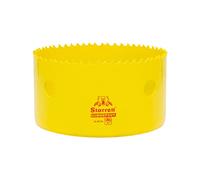 Starrett Deep Cut Hole Saw - DCH0418 Heavy Duty Bi-Metal with Extra Cobalt HSS Teeth - For Metals Wood Cast Iron Fibreglass Plastic Materials - 105mm