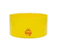 Starrett Deep Cut Hole Saw - DCH0438 Heavy Duty Bi-Metal with Extra Cobalt HSS Teeth - For Metals Wood Cast Iron Fibreglass Plastic Materials - 111mm