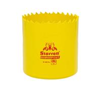 Starrett Deep Cut Hole Saw - DCH056M Heavy Duty Bi-Metal with Extra Cobalt HSS Teeth - For Metals Wood Cast Iron Fibreglass Plastic Materials - 56mm Multiple attribute values: