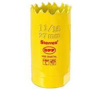 Starrett DH0116 27mm 1.1/16-inch HSS Bi-Metal Dual Pitch Professional Hole Saw