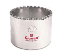 Starrett Diamond Grit Hole Saw - Ideal for Drilling Small Diameter Holes - 2-3/8"""" Diameter 1-5/8"""" Cutting Depth 5/8-18 Thread Size XA2/XA10 Arbo