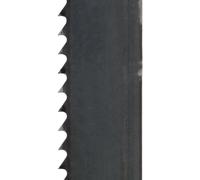 Starrett Duratec SFB Band Saw Blade, Carbon Steel, Regular Tooth, Raker Set, Neutral Rake, 93" Length, 1/4" Width, 0.025" Thick, 14 TPI