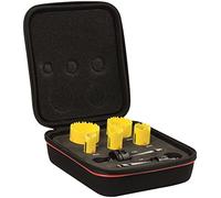 Starrett KDC05021 HSAW KIT ELEC Electricians Hole Saw Kit (7-Piece)