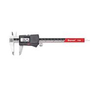 Starrett Electronic Caliper Measuring Tool EC799A-6/150, Hardened Stainless Steel Metal, 6 Inch Range, 0.005" Resolution, LCD Digital Measurement Reading, Plastic Carry Case Included, Black