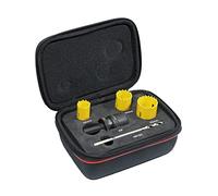 Starrett KFC03051 3 Piece Electricians Kwik-Change Hole Saw Set