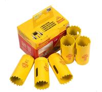 Starrett FCH Fastcut Bi Metal Holesaw Trade Pack 6