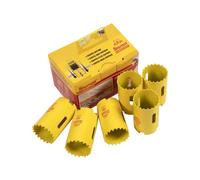 Starrett FCH0114-6 Fch0114 Fast Cut Bi-Metal Holesaw 32Mm Bulk Pack Of 6