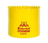 Starrett HSS Bi-Metal Fast Cut Hole Saw - 76mm - For Metal, Wood, Plastics