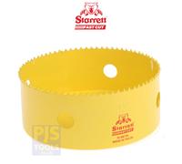 Starrett FCH0412 114mm 4.1/2 bimetal fast cut holesaw fastcut hole saw STRHS114