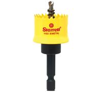 Starrett Holesaw HSS Cordless Smooth Cut CSC Bi-Metal 16-51 mm Choose Size