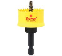 Starrett Holesaw HSS Cordless Smooth Cut CSC Bi-Metal 16-51 mm Choose Size