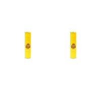 Starrett HSS Bi-Metal Hole Saw - FCH0058 Fast Cut Extra Cobalt Hole Saw - For Stainless Mild Sheet Wood Plastic Various Materials - 16mm (Pack of 2)