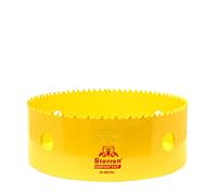 Starrett HSS Bi-Metal Hole Saw - FCH0434 Fast Cut Extra Cobalt Hole Saw - For Stainless Mild Sheet Wood Plastic Various Materials - 121mm