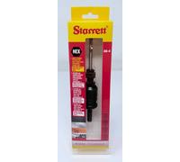 Starrett Hole Saws Arbor Kit - A6-4 Kwik-Change Arbor with HSS Drill Bit 8.75mm Hex Shank 9.75mm Chuck - Quick Change Mandrel