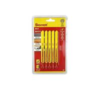 Starrett Jigsaw Blades Set - 5 Pack Saw Blade for Multi Purpose Cutting - BU41014-5