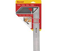 Starrett K53M-200-S Carpenters Try Square for Woodworking - 200mm Metric Set Square